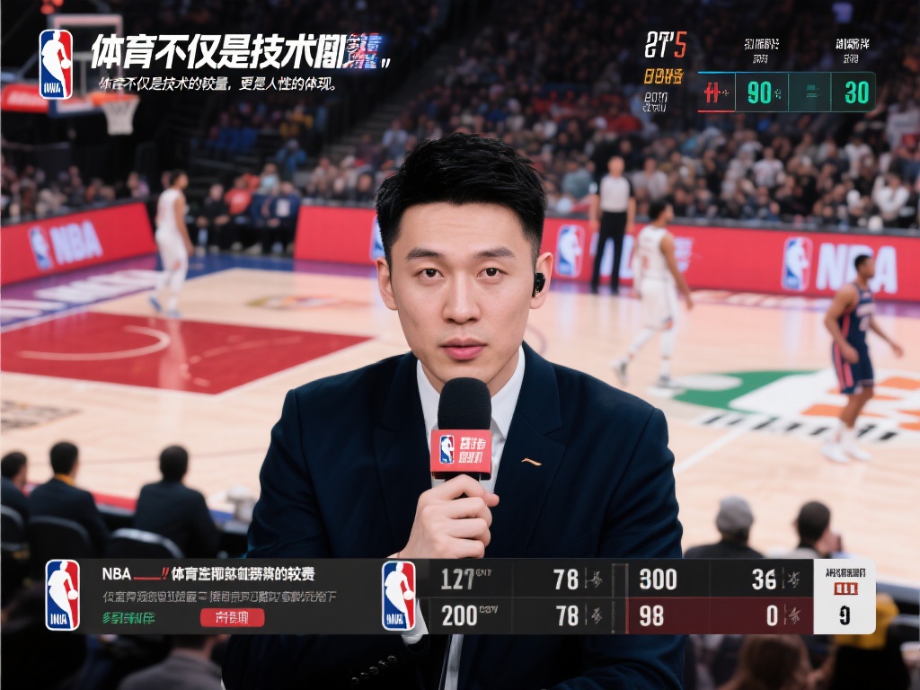 徐亚博在体育评论领域中独树一帜，原因在于他不仅仅关